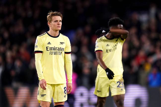 Arsenal remain outside the top four on goal difference (Image: PA)