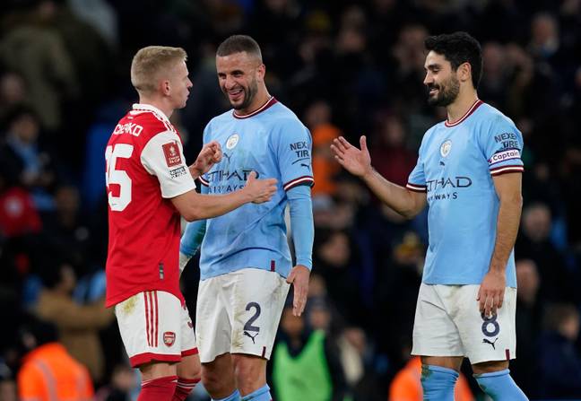 Arsenal and Manchester City are currently first and second in the Premier League. (Image Credit: Alamy)