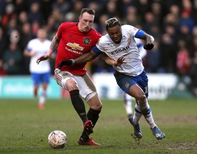 Jones has not made a first-team appearances for United since January 2020 (Image credit: PA)