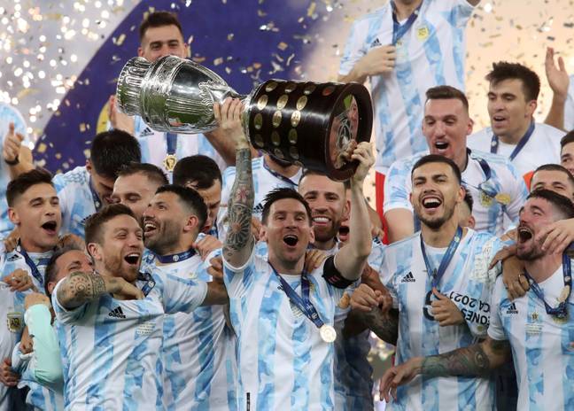 Argentina beat Brazil 1-0 in the 2021 Copa America final (Image: Alamy)