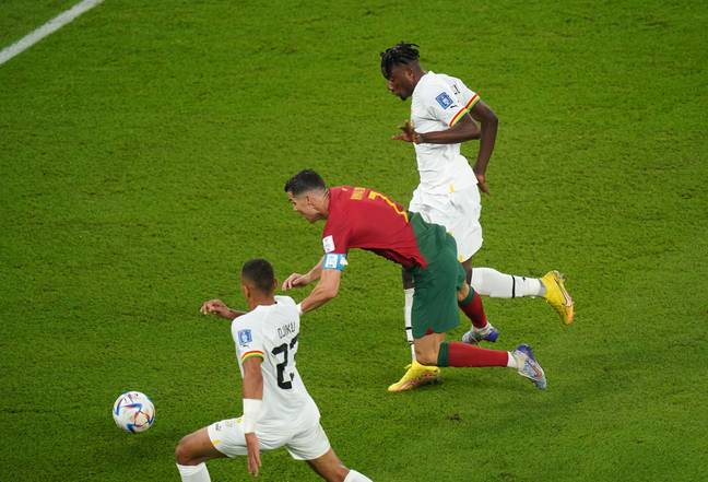 Cristiano Ronaldo opened the scoring for Portugal against Ghana in his side’s 3-2 World Cup win. Image: Alamy