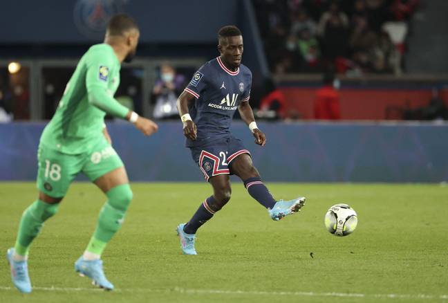Gueye missed PSG's win over Montpellier on Saturday (Image: PA)