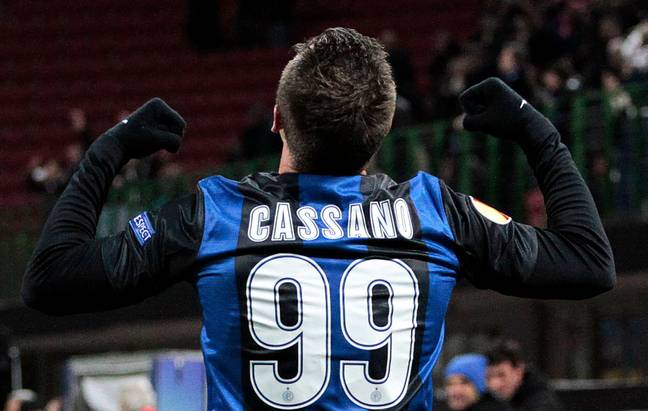 Antonio Cassano, former Inter Milan player. (Alamy)