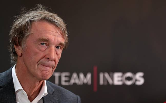 Sir Jim Ratcliffe during a press conference. Image: Alamy 