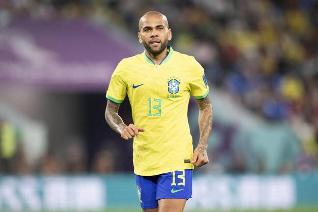 Alves played in the World Cup last month. Image: Alamy