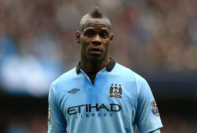Balotelli hit the headlines for his off-field antics at Manchester City (Image: Alamy)