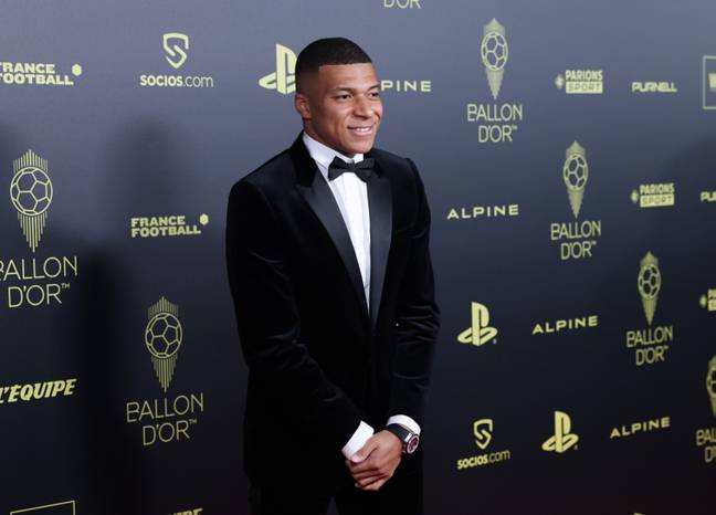 Mbappe came sixth in the 2022 Ballon d'Or standings (Image: Alamy)