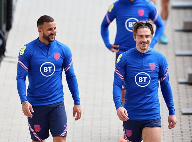 Walker is sure he has a better dress sense than England and City teammate Grealish. Image: Alamy