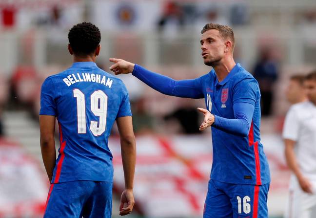 Henderson believes Bellingham has a bright future with England (Image: PA)