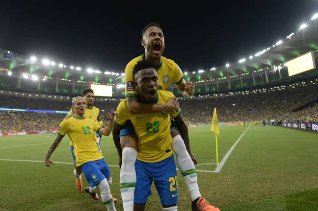 Vinicius is expected to start for Brazil at the World Cup in Qatar (Image: Alamy)