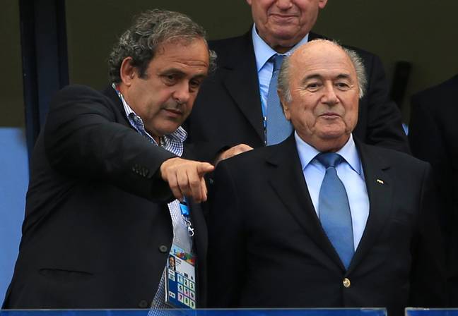 The case ended Platini's hopes of succeeding Blatter as FIFA president (Image: Alamy)