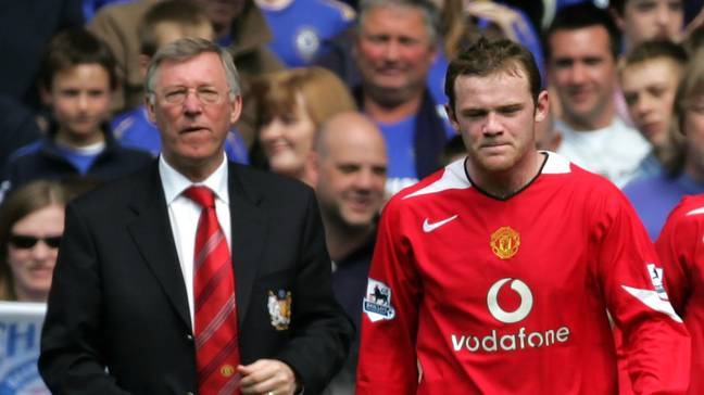 Sir Alex Ferguson and Wayne Rooney. (Alamy)