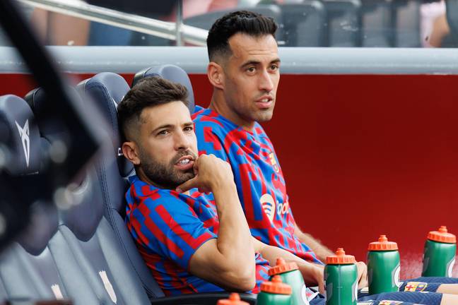 Sergio Busquets and Jordi Alba could also be replaced. Image: Alamy