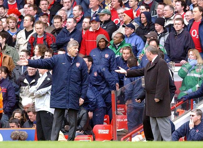 Wenger and Ferguson were the main characters of the league's most heated rivalry. Image: Alamy