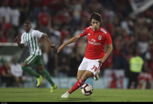 Felix wore 79 for Benfica. Image: Alamy