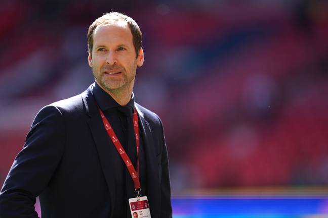 helsea Technical And Performance Advisor Petr Cech prior to the Emirates FA Cup final at Wembley Stadium. (Alamy)