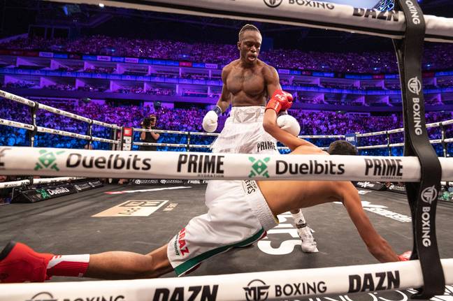 Pineda fought KSI when the YouTuber won two fights in one night, and is now taking part in the tag team event. Image: Alamy