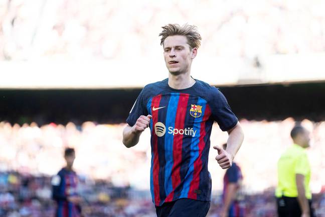De Jong was tracked by United all of last summer. Image: Alamy