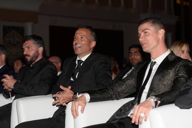 Ronaldo and Mendes in 2019. (Image Credit: Alamy)
