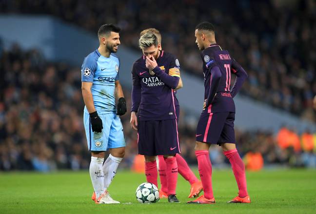 Messi and Aguero are close friends. (Image Credit: Alamy)