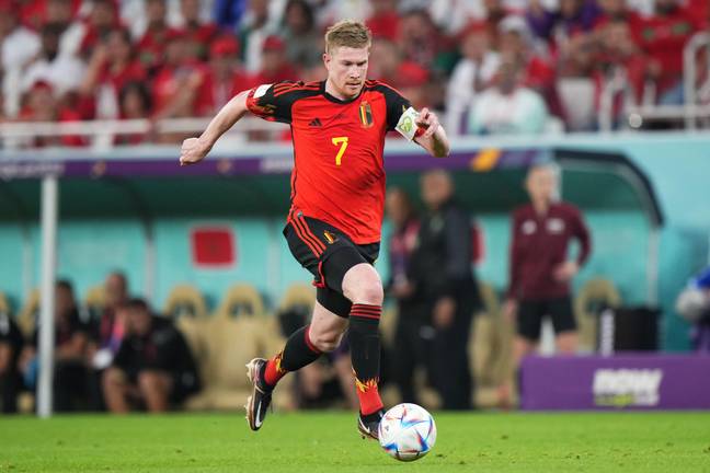 De Bruyne didn't have his usual effect on the game. Image: Alamy