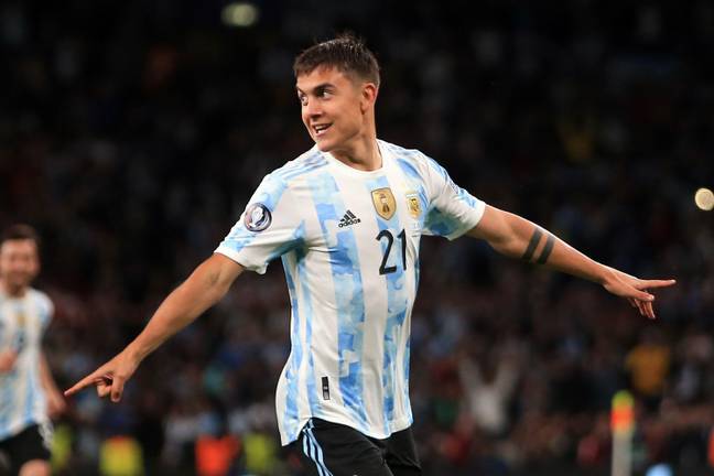 Argentina international Dybala is currently a free agent (Image: Alamy)