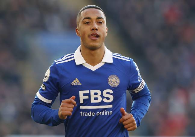 Youri Tielemans in action for Leicester City. Image: Alamy 