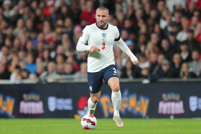 Luke Shaw is the first-choice option for Gareth Southgate this winter (Alamy)