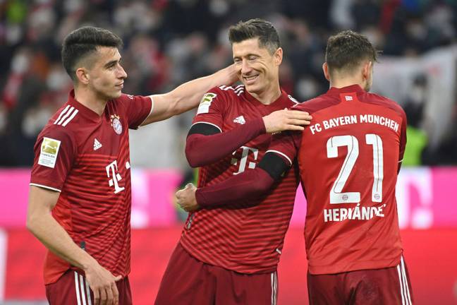 Lewandowski's contract at Bayern Munich expires in 2023 (Image: PA)