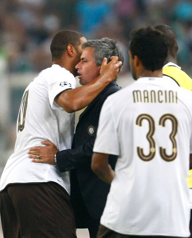 Adriano would fall out with Mourinho at Inter Milan (Image: PA)