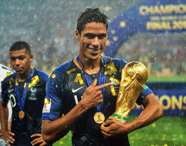 Varane could become a two time world champion. Image: Alamy