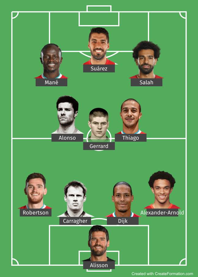 Charlie Austin's all-time Premier League XI for Liverpool (Image: PA)