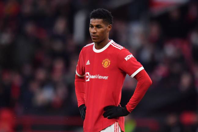 Rashford has been a shell of his former self in recent months. Image: PA Images