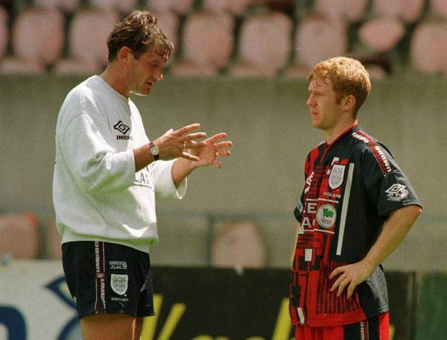 Hoddle handed Scholes his England debut back in 1997 (Image: PA)