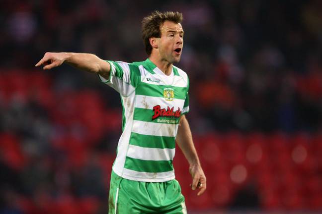 The striker played for Yeovil towards the end of the season. Image: Alamy