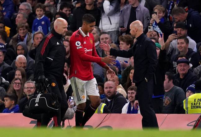 Varane's featured in 10 consecutive league games for United. (Image Credit: Alamy)
