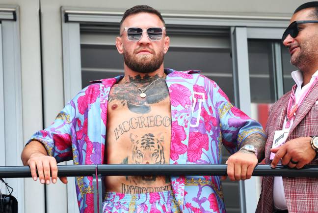 McGregor has not fought since UFC 264 (Image: Alamy)