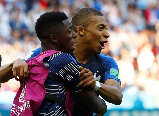 Mbappe might be gutted his mate isn't joining him at the Parc des Princes. Image: Alamy