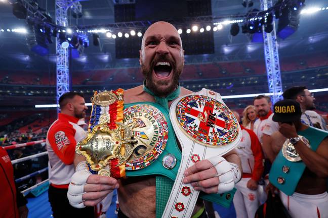 Fury is yet to relinquish his WBC heavyweight title (Image: PA)