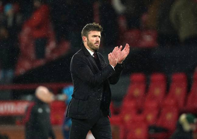 Carrick didn't lose in three games in charge at United. Image: PA Images