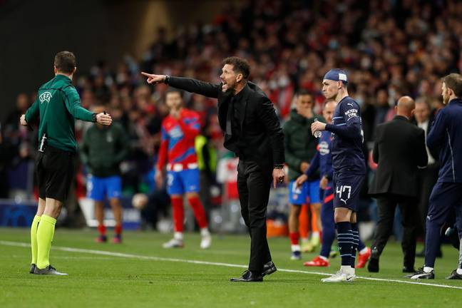 It's not the first time Simeone has been criticised. Image: PA Images