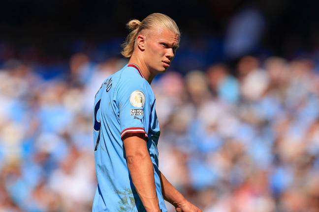 Haaland has already scored 20 goals for Manchester City (Image: Alamy)