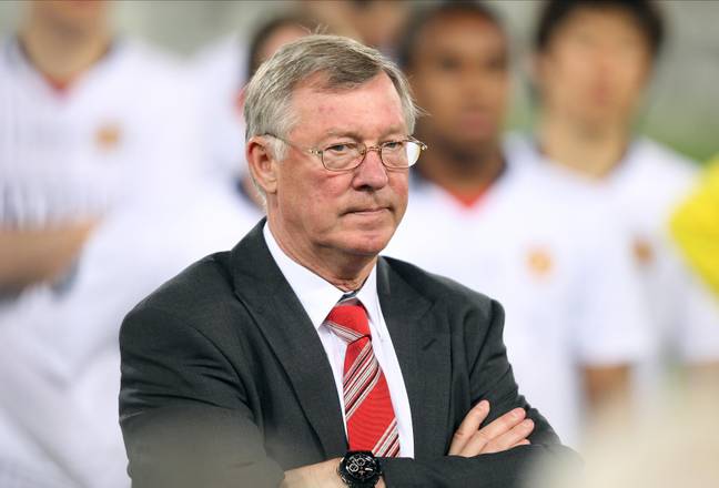 Ferguson following Champions League final defeat to Barcelona in 2009. (Image Credit: Alamy)