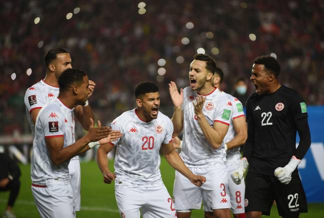 Tunisia have drawn Denmark and lost 1-0 to Australia so far in Group D (Image: Alamy)