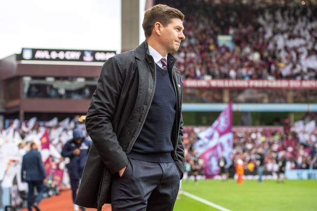 Aston Villa manager Steven Gerrard (Soccer Images / Alamy)