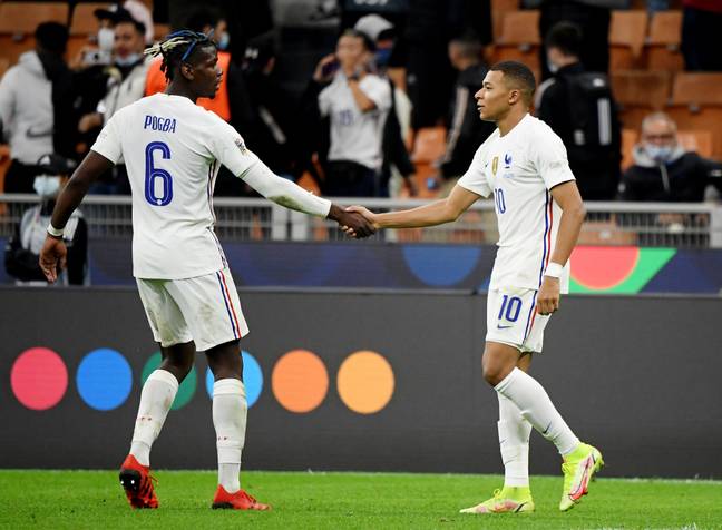 Pogba didn't hire someone to curse his France teammate. Image: Alamy