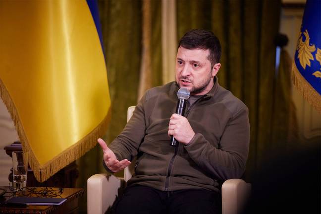 Credit: Ukraine Presidents Office / Alamy 