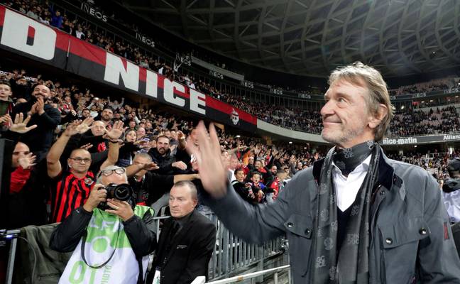 Ratcliffe, who owns Ligue 1 side Nice, won't be buying the club, reportedly. Image: PA Images