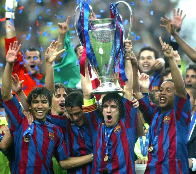 Barcelona came from behind to beat Arsenal in the 2006 Champions League final (Image credit: PA)