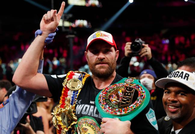 Fury successfully defended the WBC title against Deontay Wilder (Image: Alamy)